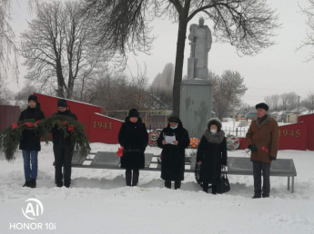 В селах Хохольского района прошли мероприятия в честь освобождения от немецко-фашистских захватчиков