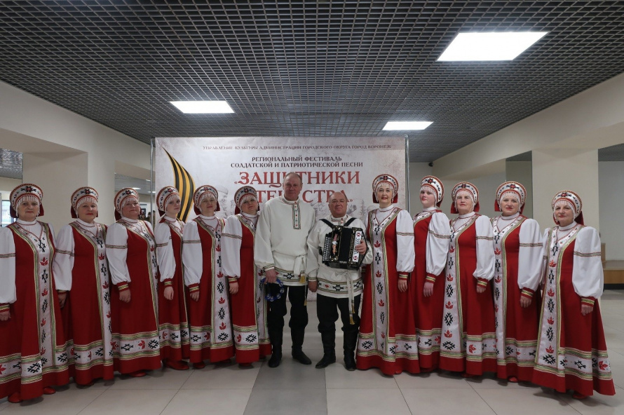 Хохольцы приняли участие в региональном фестивале «Защитники Отечества»